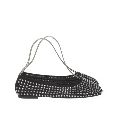 Ballerinaskor (Svart, Silverfärgad)