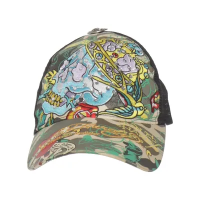 Truckerkeps (Flerfärgad) från Ed Hardy by Christian Audigier Bomull, Polyester