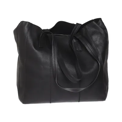 Handbag (Gray) from Misako Polyester, Polyurethane