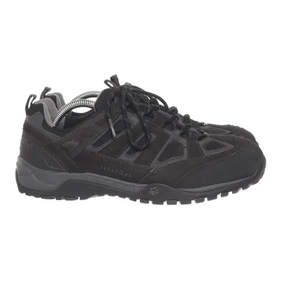 Wandelschoenen (Zwart, Grijs) van Jack Wolfskin Suède, Leer