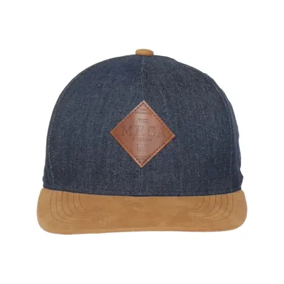 Honkbalpet (Blauw, Bruin) van Mega