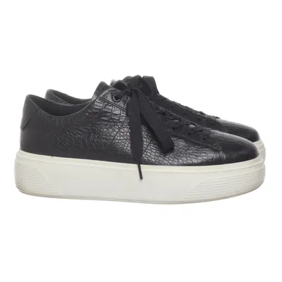 Sneakers (Zwart) van Ecco Leer