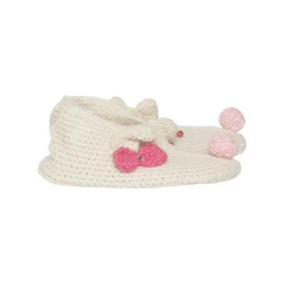 Tofflor (Beige, Rosa) från Lisbeth Dahl Ull