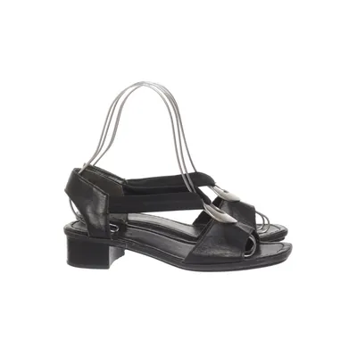 Sandalen (Zwart) van Rieker Leer