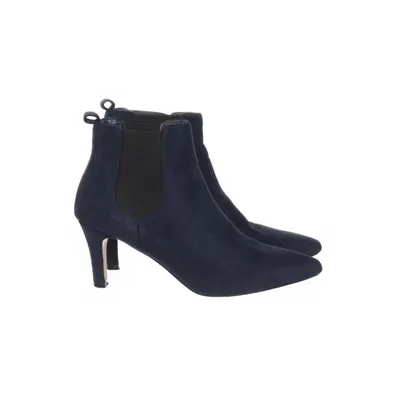 Bottes à talons (Bleu) de Azarey Cuir