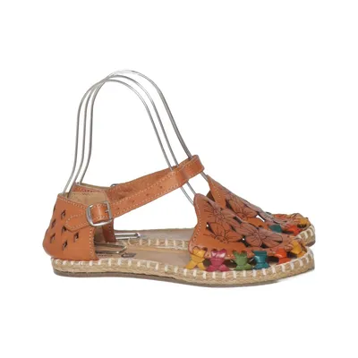 Sandalen (Bruin, Meerkleurig) van Calzado Leer