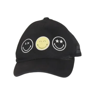Honkbalpet (Zwart, Meerkleurig) van Smiley World Katoen