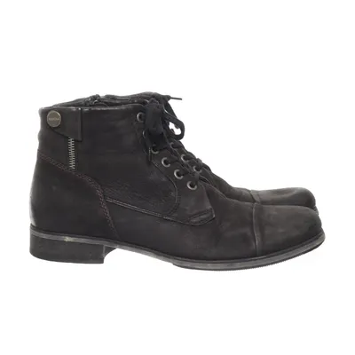 Ankle boots (Black) from Badura
