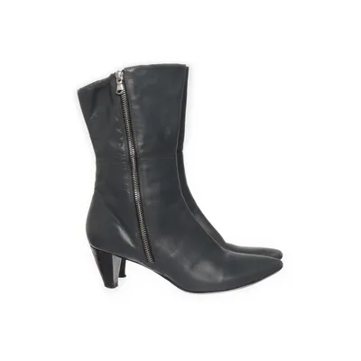 Heeled boots (Turquoise) from Luciano Barachini Leather
