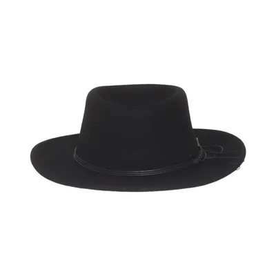 Felt hat (Black) from Scippis Wool