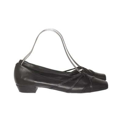 Ballerina's (Zwart) van Caprice Leer