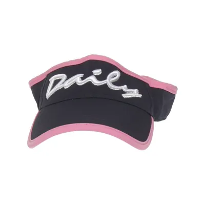 Casquette visière (Noir, Rose) de Daily Sports