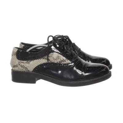 Brogues (Black, Multicolored) from La Bottine Souriante Leather