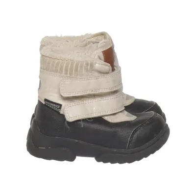 Ankle boots (Black, Beige) from Mino