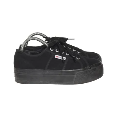 Chaussures en toile (Noir) de Superga