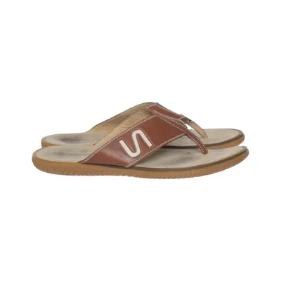 Teenslippers (Beige) van Samsonite Leer