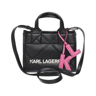 Sac à bandoulière (Noir, Rose) de Karl Lagerfeld