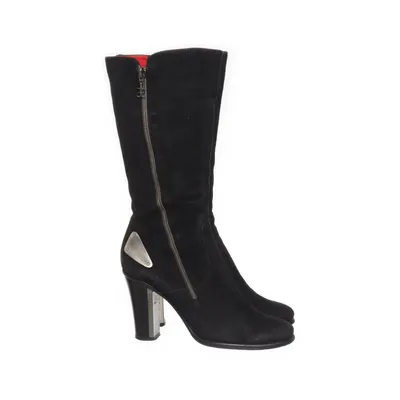 Heeled boots (Black) from Fabi Leather