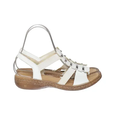 Sandales (Blanc, Beige) de Rieker