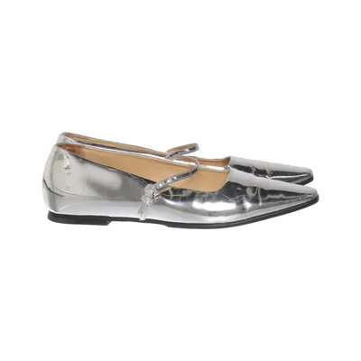 Ballerines (Argent) de Dear Frances Cuir