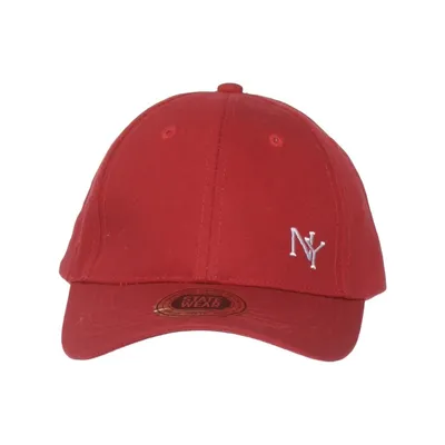 Honkbalpet (Rood) van Statewear Katoen