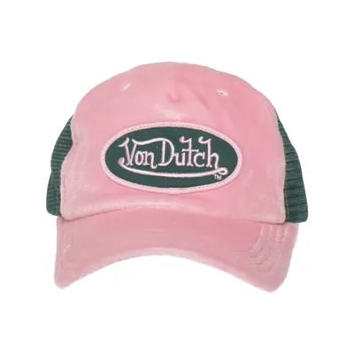 Truckerkeps (Rosa, Grön) från Von Dutch Polyester