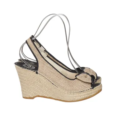 Wedges (Beige, Black) from Vidorreta