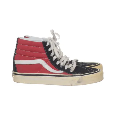 Canvas sko (Sort, Rød) fra Vans