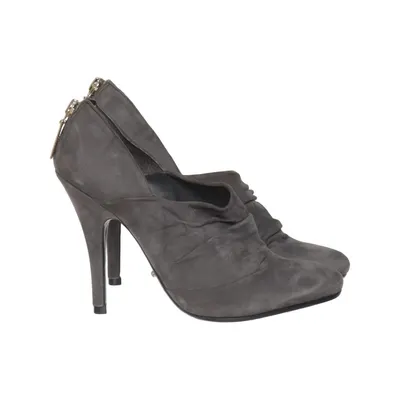 Bottes à talons (Gris) de Schutz Cuir