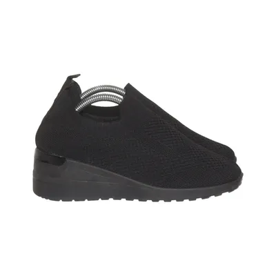 Chaussures d'été en toile (Noir) de Super Mode