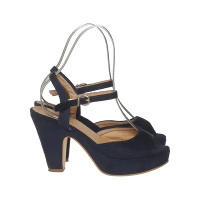 Sandales à talons hauts (Bleu) de Savita