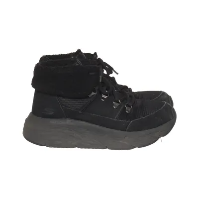 Kängor (Svart) från Skechers Pälsimitation, Skinn