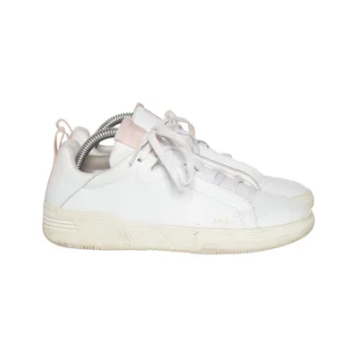 Sneakers (UNIKLASS LEATHER S-C16 WHITE SHELL PINK-W) from Arkk Leather