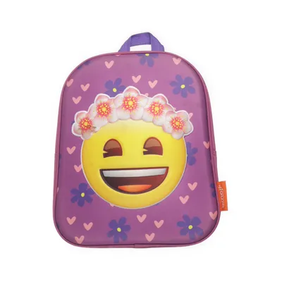 Ryggsäck (Lila, Flerfärgad) från Emoji thumbnail 1