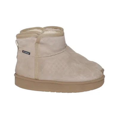 Ankle boots (Beige) from Waterproof Leather