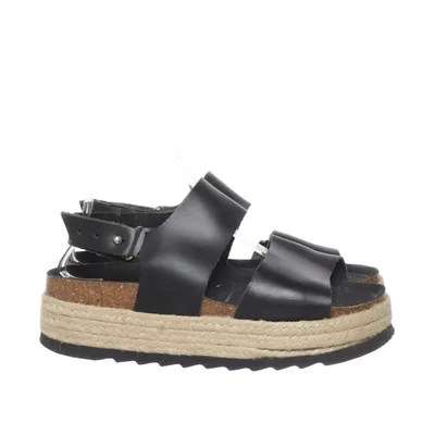 Sandals (Black, Beige) from Maison Shoeshibar