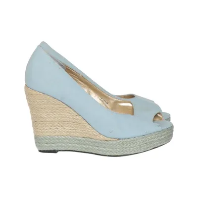 Chaussure compensées (Bleu) de Sugarfree Shoes