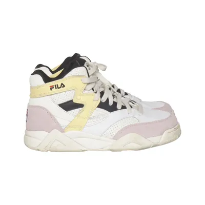 Sneakers (White, Black, Multicolored) from Fila Leather