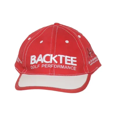 Honkbalpet (Rood, Wit) van Backtee