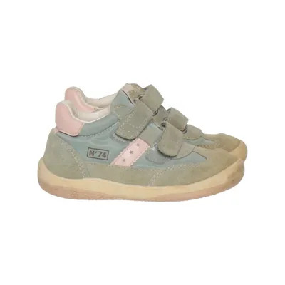 Chaussons de gymnastique (Vert, Rose, Beige) de Naturino Cuir