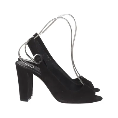 Sandales à talons hauts (Noir) de Angela C Cuir