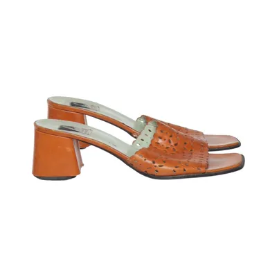 Mules (Marron) de Charles Jourdan Cuir