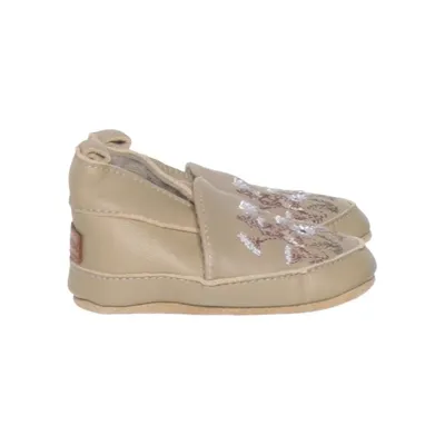 Chaussons pour bébé (Beige, Multicolore) de Melton