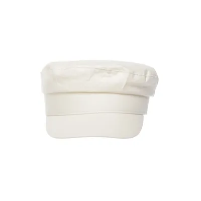 Skipper cap (White) from Mango Cotton, Polyester