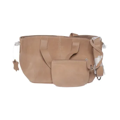 Handväska (Beige) från Bonprix Skinn, Mocka