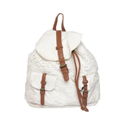 Sac à dos (Blanc) de Typo Coton, Polyester, Polyuréthane