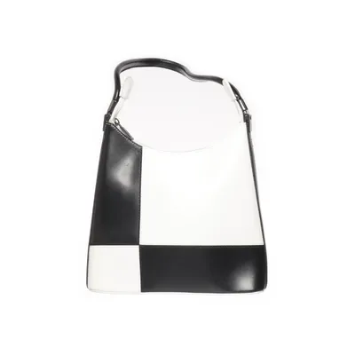 Handbag (White, Black) from Daniela Moda