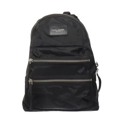 Ryggsäck (Svart) från Marc Jacobs Nylon, Skinn