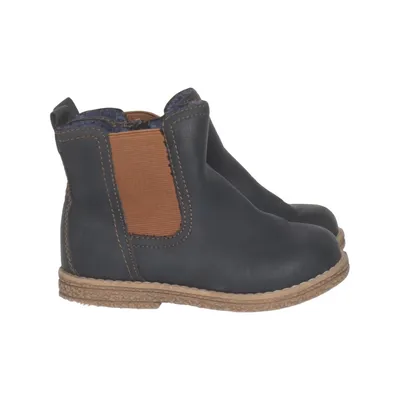 Enkellaarzen (Zwart) van Bobbi Shoes