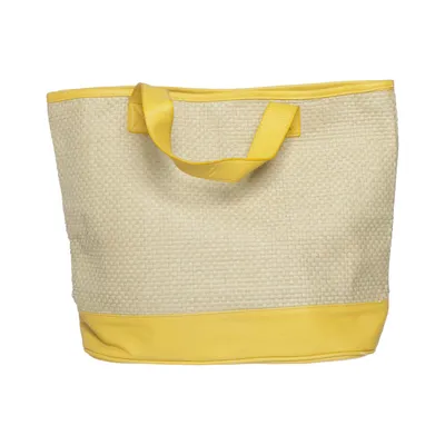 Strandtas (Cassandra Bag) van Monki Katoen, Imitatieleer